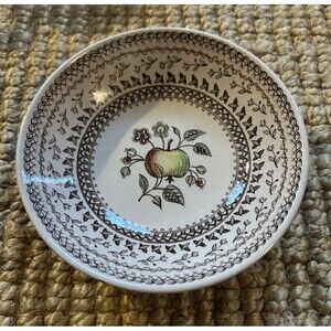 Johnson Bros: Fruit Sampler Old Grantite 5.25" Fruit/Dessert Bowl: Thanksgiving